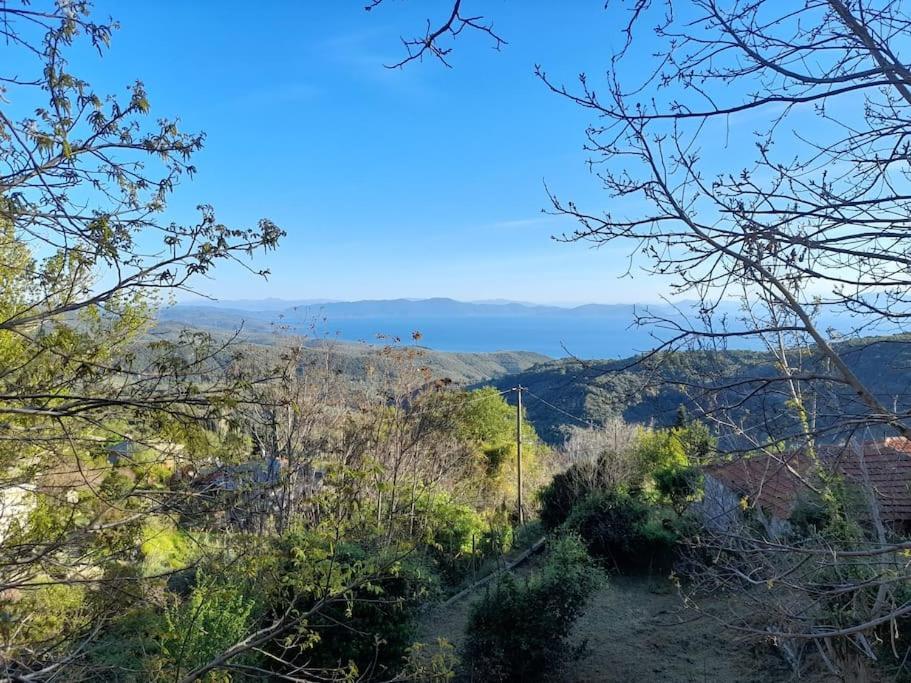 Mountain And Sea View Villa Mileai Exterior photo