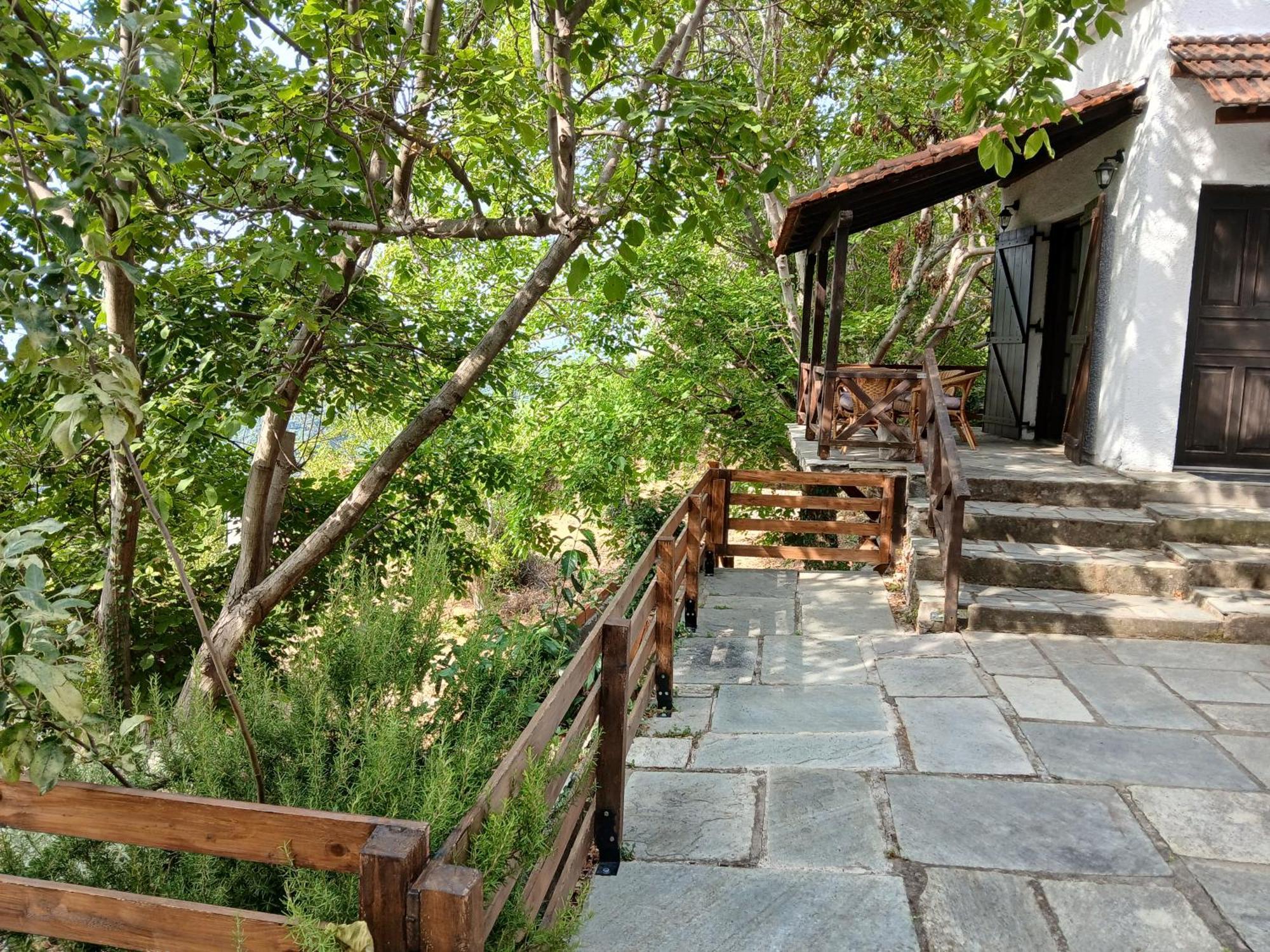 Mountain And Sea View Villa Mileai Exterior photo